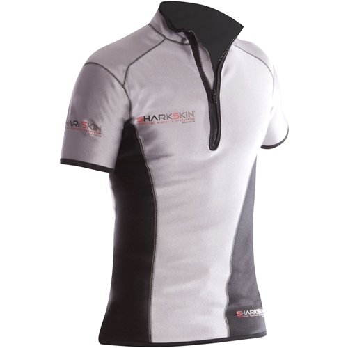 Sharkskin Chillproof Men's Climate Control Short Sleeve With Reflector