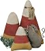Candy Corn with Mouse - Primitive Country Rustic Stuffed Doll Seasonal Halloween Fall Decor