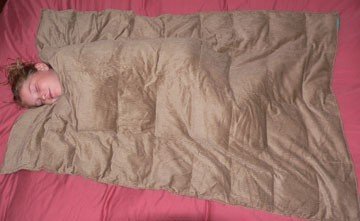 Weighted Blanket Large Tan 16 lbs 54