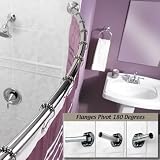 Moen CSR2165CH CSI Curved Shower Rod, Chrome Moen CSR2165CH CSI Curved Shower Rod, Chrome