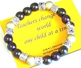 Teacher Gift Bracelet with Poem Card