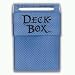 BLUE - Ultra PRO Textured Gaming Deck Box - Includes 50 Pack of Standard Size Deck Protectors and Sleeves!!