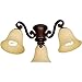 Craftmade LK35-OB-WG-LED Universal 3-Light Kit, LED 27 Total Watts, Oiled Bronze