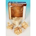 Lifetime 85450 4 Holz Puzzle Denkspiel Geduldspiel W?rfel