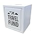 Sterling James Co. Travel Fund Piggy Bank - Wedding and Travel Gift Ideas - Money Box - House Warming and Retirement Gifts for Travelers