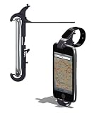 Gosmart Clip – Universal iPhone/Smartphone Holder – The Most Convenient, Compact and Versatile Holder/Mount/Clip (Dual Pack of 2 Black Clips)