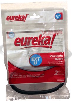 Eureka Vaccum Replacement Belt, Pack of 2