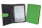 Cover-Up NEW Amazon Kindle, Wi-Fi, 6-inch (Latest Generation, October 2011) Leather Cover Case (Book Style) - Green