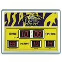 LSU Fighting Tigers Scoreboard Clock Thermometer NFL Football Fan Shop Sports Team Merchandise