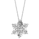 Sterling Silver & Diamond Accent Pendant w/ Chain