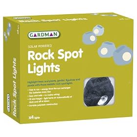 Gardman Solar Rock Spot Lights 18335