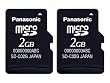 Panasonic microSD������ 2GB 2��ѥå� RP-SM02GBJ2K