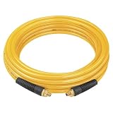 DEWALT DAP38100  100-Inch, 3/8-Inch diameter, polyurethane air hose with 1/4-Inch NPT male fittings.