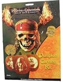 Pirates of the Caribbean Pumpkin Carving Stencil Book Accessory