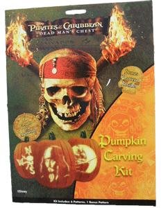 Pirates of the Caribbean Pumpkin Carving Stencil Book Halloween Accessory (B46)