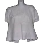 Leslie Fay Cream Color Top Size 10