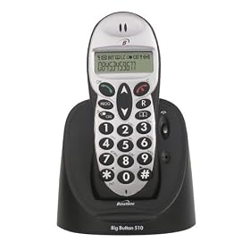 Binatone BB 510 Twin Digital Cordless Telephone - Black/Silver