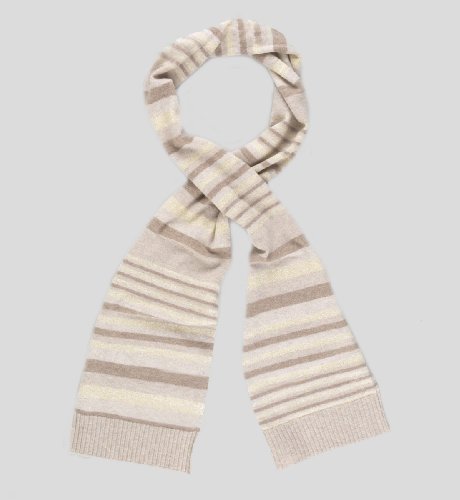 Autograph Pure Cashmere Stripe Scarf