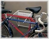 Racor HFB-2R Double Horizontal Folding Bike Rack with Shelf