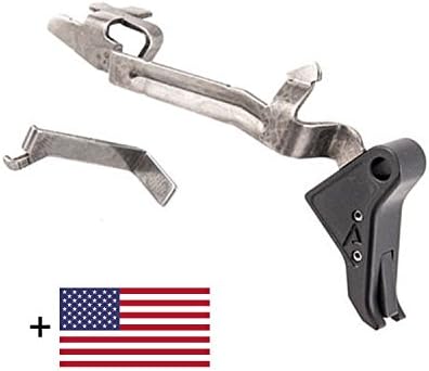 Agency Arms Glock Aluminum Flat Enhancement Tool Kit with 3.5lbs Bar Gen-1/2/3/4 17, 19, 22, 23, 24, 26, 27, 31, 32, 33, 34, 35 + FREE US Flag Sticker