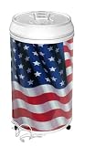 Coola Can American Flag Mobile Refrigerator