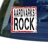 Aardvarks Rock - Window Bumper Laptop Sticker