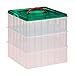 Snapware 1098785 Snap N Stack Seasonal Ornament (3 Trays) 13.1 inches x 13.1 inches Square Layer Storage Containers Set