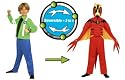 Ben 10 Alien Force Deluxe Reversible Costume 5-7 Yrs