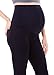 Ingrid & Isabel Women's Ponte Maternity Work Pant with Bellyband