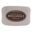 Tsukineko Brilliance Full-Size Pad, Coffee Bean On Sale