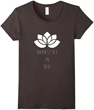 Namast'ay In Bed Shirt - Female Medium - Asphalt