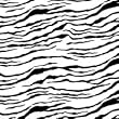 White Zebra Stripe Bandana