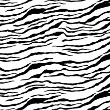 White Zebra Stripe Bandana
