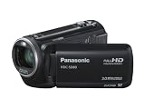 Panasonic SD80 Full HD Camcorder - Black (SD Card Recording, x42 Intelligent Zoom, x37 Optical Zoom, Wide Angle Lens & iA + Face Recognition & New Hybrid OIS)
