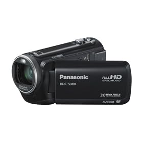 Panasonic SD80 Full HD Camcorder - Black (SD Card Recording, x42 Intelligent Zoom, x37 Optical Zoom, Wide Angle Lens & iA + Face Recognition & New Hybrid OIS)