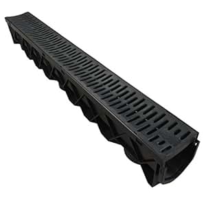 Hofeinfahrt Garten Regen Gully Wasserdrainage Kanal - 1 Metre: Amazon