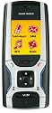 Kandy Mobile Kinder Handy (MP3-Player, Schnellwahltasten, USB-Anschluss, Handy-Ortung) schwarz / silber
