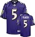 Joe Flacco Baltimore Ravens Reebok Replica Jersey - Size 52 - XL