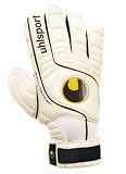 uhlsport Herren Torwarthandschuhe Fangmaschine Absolutgrip Surround, wei&szlig;/schwarz/gelb, 7