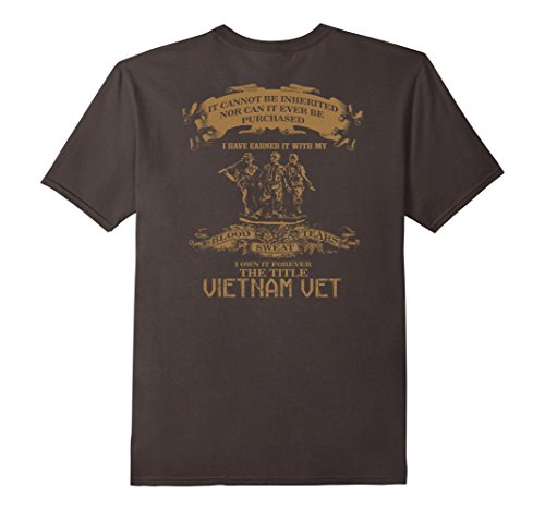 Veterans - The title Vietnam veteran T-shirt