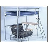 Student Sleeper Metal Bunk Bed & Sprung Mattress