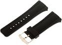 TechnoMarine 3460G Kra 22-mm Black Rubber Single-Buckle Watch Strap