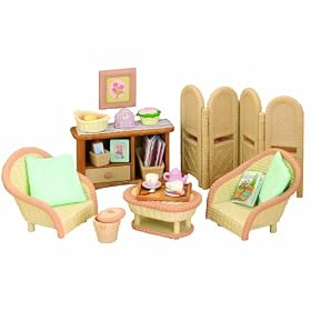 Sylvanian Families Conservatory Living Room Set