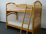 Mountain River Bunk Bed Twin over Twin in Honey