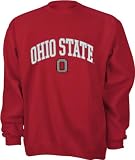 Arizona Wildcats Red Tackle Twill Crewneck Sweatshirt