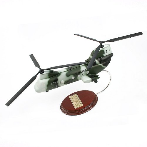CH-46 Sea Knight Marines Military Model Helicopter