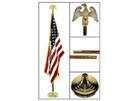 Indoor US Flagpole Kits
