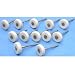 12 Felt Buffing Wheels Jewelry Polishing fits Dremel