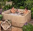 DreamMaker Spa X-400 Portable Hot Tub 4 Person 11 Jets 1.5 HP