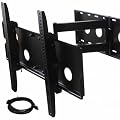 VideoSecu full motion articulating tilting swivel TV LCD wall mount bracket arm for 37